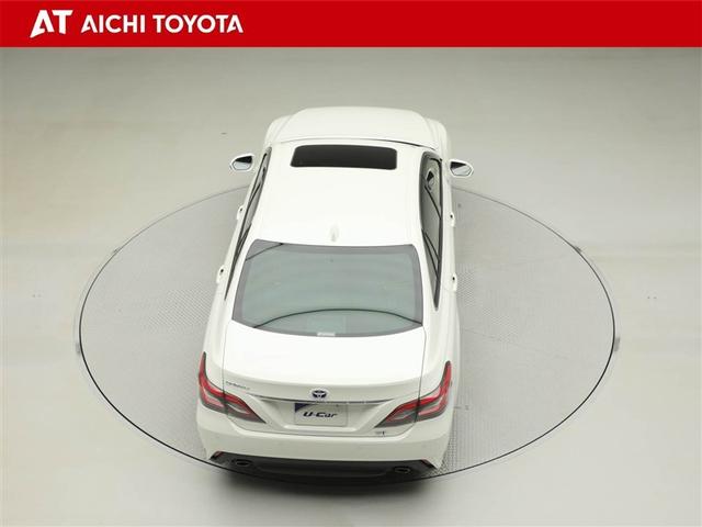 クラウンハイブリッド S Cパッケージ 衝突軽減B 黒革シート 盗難防止システム ワンオーナ エアバッグ クルコン Bカメラ LEDヘッドライト フルセグTV AC100V電源 スマートキー&プッシュスタート パワーシート ETC付 アルミ(13枚目)