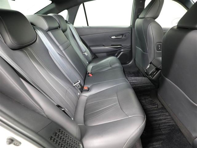 クラウンハイブリッド S Cパッケージ 衝突軽減B 黒革シート 盗難防止システム ワンオーナ エアバッグ クルコン Bカメラ LEDヘッドライト フルセグTV AC100V電源 スマートキー&プッシュスタート パワーシート ETC付 アルミ(20枚目)