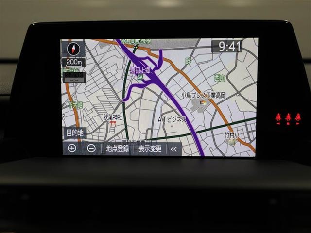 クラウンハイブリッド S Cパッケージ 衝突軽減B 黒革シート 盗難防止システム ワンオーナ エアバッグ クルコン Bカメラ LEDヘッドライト フルセグTV AC100V電源 スマートキー&プッシュスタート パワーシート ETC付 アルミ(22枚目)