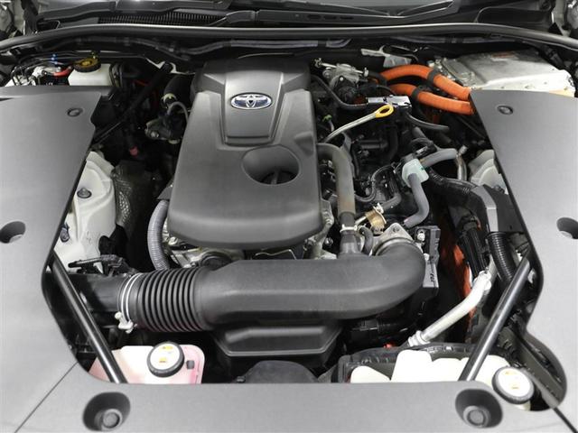 クラウンハイブリッド S Cパッケージ 衝突軽減B 黒革シート 盗難防止システム ワンオーナ エアバッグ クルコン Bカメラ LEDヘッドライト フルセグTV AC100V電源 スマートキー&プッシュスタート パワーシート ETC付 アルミ(26枚目)