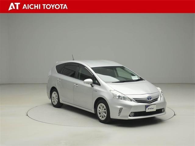 プリウスアルファ S スマキ- DVD視聴可 リモコンキー 横滑り防止装置付き PW Bカメラ ナビ・TV サイドエアB ワンオナ AUX ETC車載器 ABS付き アルミホイール メモリーナビゲーション 運転席エアバッグ(8枚目)