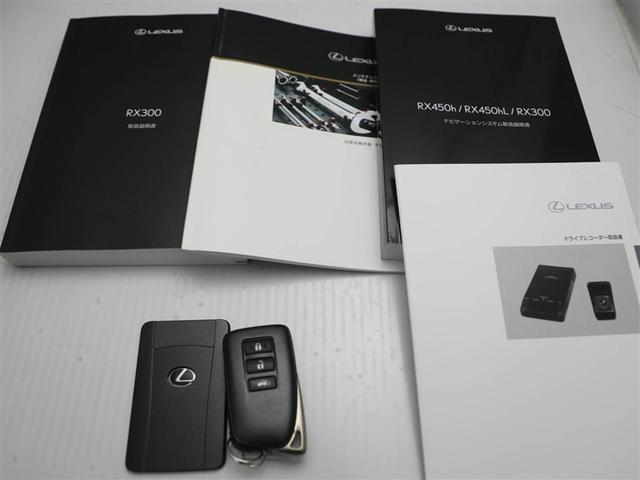 ＲＸ ＲＸ３００　バージョンＬ　ドラレコ　ＬＥＤヘッドライト　フルセグテレビ　１オーナー　本革　ミュージックプレイヤー接続可　バックカメラ　メモリーナビ　ＤＶＤ再生　ＥＴＣ　オートクルーズコントロール　エアコン　スマートキー　ＡＷＤ（30枚目）