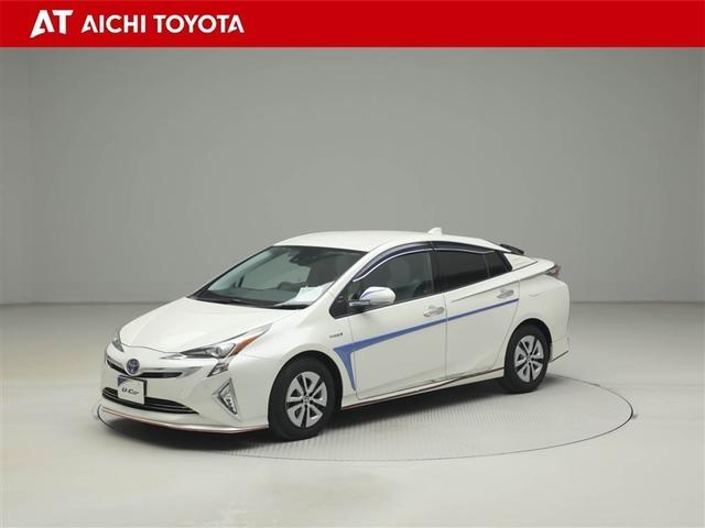 プリウス Ａ　エアロ付き　衝突軽減ブレーキシステム　Ｂモニタ　ＬＥＤヘッド　クルーズコントロール　セキュリティー　スマートキー　パワーステアリング　ＥＴＣ　１オーナー　アルミホイル　オートエアコン　ＳＲＳ　ＡＢＳ（2枚目）