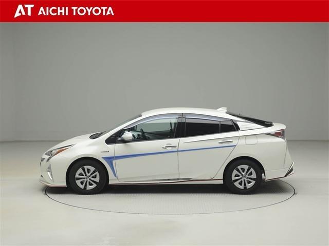 プリウス Ａ　エアロ付き　衝突軽減ブレーキシステム　Ｂモニタ　ＬＥＤヘッド　クルーズコントロール　セキュリティー　スマートキー　パワーステアリング　ＥＴＣ　１オーナー　アルミホイル　オートエアコン　ＳＲＳ　ＡＢＳ（3枚目）