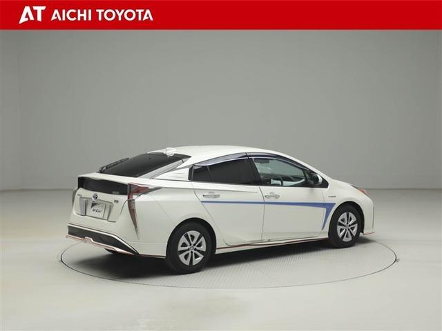 プリウス Ａ　エアロ付き　衝突軽減ブレーキシステム　Ｂモニタ　ＬＥＤヘッド　クルーズコントロール　セキュリティー　スマートキー　パワーステアリング　ＥＴＣ　１オーナー　アルミホイル　オートエアコン　ＳＲＳ　ＡＢＳ（6枚目）