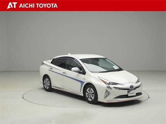 プリウス Ａ　エアロ付き　衝突軽減ブレーキシステム　Ｂモニタ　ＬＥＤヘッド　クルーズコントロール　セキュリティー　スマートキー　パワーステアリング　ＥＴＣ　１オーナー　アルミホイル　オートエアコン　ＳＲＳ　ＡＢＳ（8枚目）