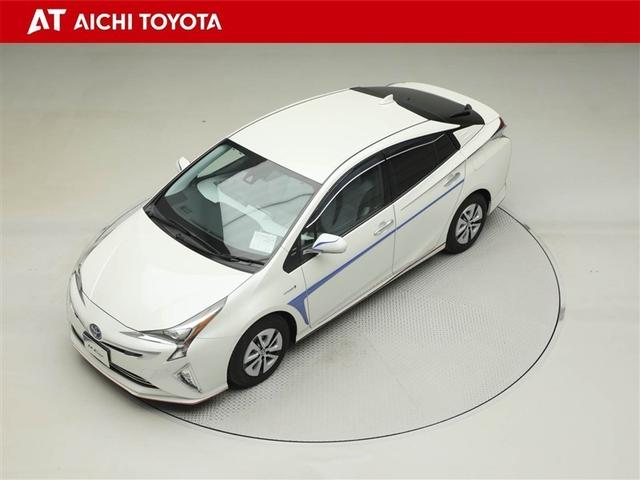 プリウス Ａ　エアロ付き　衝突軽減ブレーキシステム　Ｂモニタ　ＬＥＤヘッド　クルーズコントロール　セキュリティー　スマートキー　パワーステアリング　ＥＴＣ　１オーナー　アルミホイル　オートエアコン　ＳＲＳ　ＡＢＳ（10枚目）
