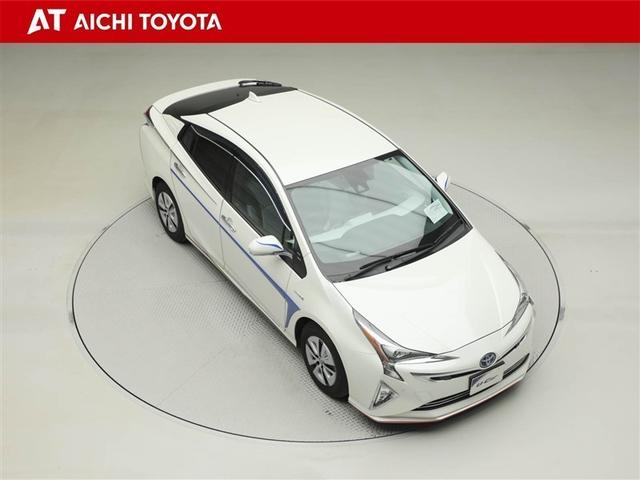 プリウス Ａ　エアロ付き　衝突軽減ブレーキシステム　Ｂモニタ　ＬＥＤヘッド　クルーズコントロール　セキュリティー　スマートキー　パワーステアリング　ＥＴＣ　１オーナー　アルミホイル　オートエアコン　ＳＲＳ　ＡＢＳ（16枚目）