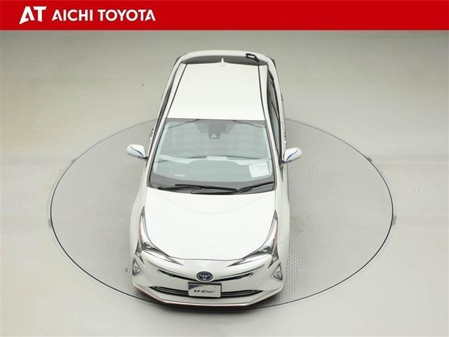 プリウス Ａ　エアロ付き　衝突軽減ブレーキシステム　Ｂモニタ　ＬＥＤヘッド　クルーズコントロール　セキュリティー　スマートキー　パワーステアリング　ＥＴＣ　１オーナー　アルミホイル　オートエアコン　ＳＲＳ　ＡＢＳ（17枚目）