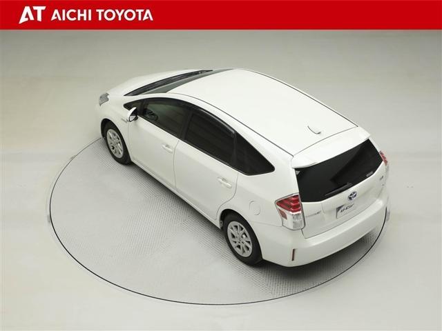 プリウスα Ｇ　Ｂモニタ　電動シート　盗難防止装置　ＡＵＸ　エアバッグ　ＡＢＳ　地デジＴＶ　オートクルーズコントロール　ＥＴＣ付　Ｗエアバック　ＴＶナビ　ＤＶＤ再生機能　キーフリーキー　フルオートエアコン　ＡＷ（12枚目）