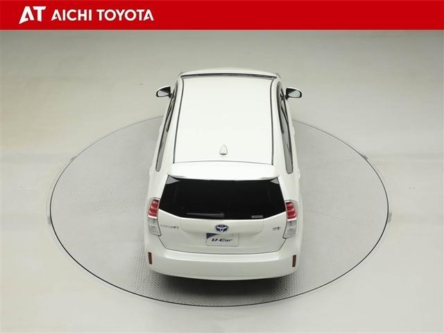 プリウスα Ｇ　Ｂモニタ　電動シート　盗難防止装置　ＡＵＸ　エアバッグ　ＡＢＳ　地デジＴＶ　オートクルーズコントロール　ＥＴＣ付　Ｗエアバック　ＴＶナビ　ＤＶＤ再生機能　キーフリーキー　フルオートエアコン　ＡＷ（13枚目）