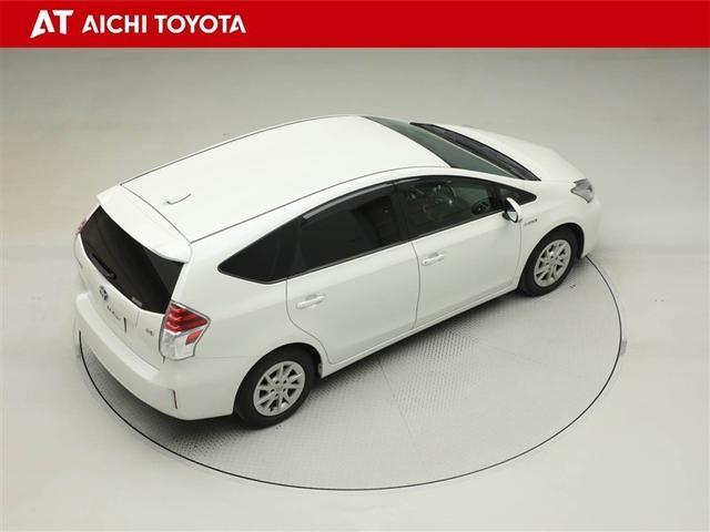 プリウスα Ｇ　Ｂモニタ　電動シート　盗難防止装置　ＡＵＸ　エアバッグ　ＡＢＳ　地デジＴＶ　オートクルーズコントロール　ＥＴＣ付　Ｗエアバック　ＴＶナビ　ＤＶＤ再生機能　キーフリーキー　フルオートエアコン　ＡＷ（14枚目）