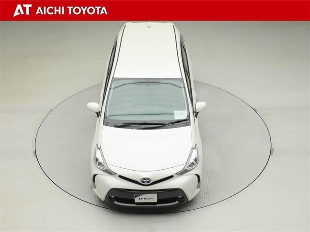 プリウスα Ｇ　Ｂモニタ　電動シート　盗難防止装置　ＡＵＸ　エアバッグ　ＡＢＳ　地デジＴＶ　オートクルーズコントロール　ＥＴＣ付　Ｗエアバック　ＴＶナビ　ＤＶＤ再生機能　キーフリーキー　フルオートエアコン　ＡＷ（17枚目）