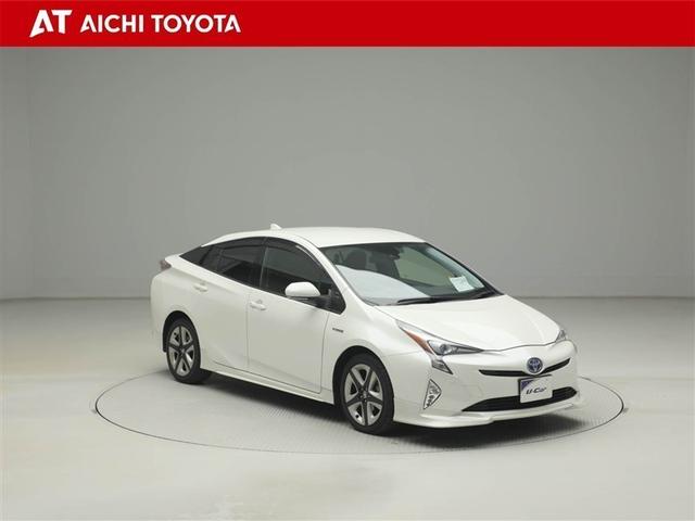 プリウス Ｓツーリングセレクション　レーダーブレーキサポート　フルオートエアコン　デュアルエアバック　バックモニタ－　ＡＷ　イモビ　ＥＳＣ　パワーウインド　スマキ－　ＥＴＣ車載器　サイドエアバック　フルセグ地デジＴＶ　ＤＶＤ再生可能（8枚目）