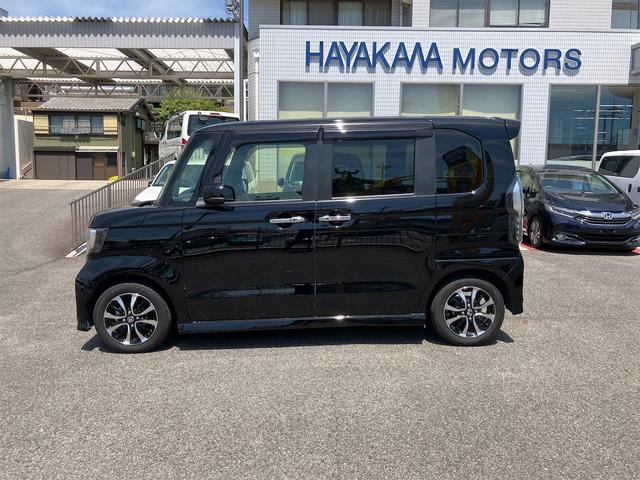 Ｎ－ＢＯＸカスタム Ｇ・Ｌホンダセンシング　衝突被害軽減システム／先進装置スイッチオートエアコン／オートライト／ＬＥＤヘッドライト／ＥＴＣ／ナビ／ＣＤ／ＤＶＤ／Ｂｌｕｅｔｏｏｔｈ／ＴＶ／ステリモ／クルコン／プッシュスタート／左側パワースライド（8枚目）