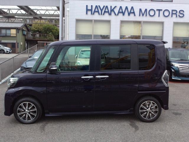 タント カスタムＸ　トップエディションＳＡＩＩ　衝突被害軽減装置／先進装置スイッチ／オートエアコン／オートライト／ナビ／ＴＶ／ラジオ／Ｂｌｕｅｔｏｏｔｈ／バックモニター／プッシュスタート／左側パワースライド／ＥＴＣ／ＬＥＤヘッドライト／オートマ（8枚目）