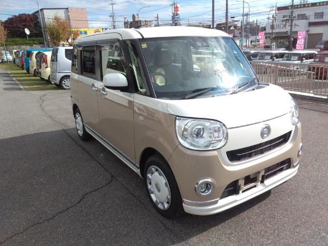 ムーヴキャンバス Ｇメイクアップリミテッド　ＳＡＩＩＩ　衝突被害軽減システム／先進装置スイッチ／オートエアコン／オートライト／ＬＥＤヘッドライト／フォグランプ／全方位バックモニター／オートライト／オートエアコン／両側パワースライド／ＥＴＣ／前ドラレコ（3枚目）