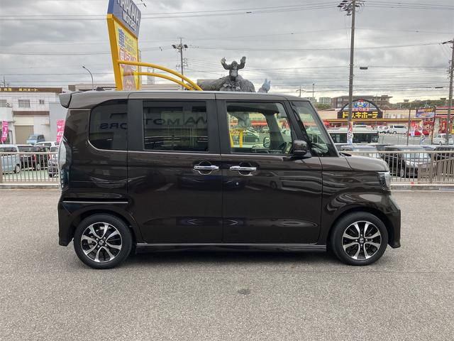 Ｎ－ＢＯＸカスタム Ｇ・Ｌホンダセンシング　衝突被害軽減システム　スマートエントリー　プッシュスタート　ステリモ　クルコン　オートライト　オートエアコン　片側電動スライド　ＬＥＤヘッド　バックモニター　後方ソナー　サイドエアバック　ＥＴＣ（4枚目）