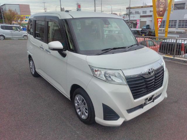 ルーミー Ｇ　Ｓ　衝突被害軽減システム／先進装置スイッチ／オートエアコン／オートライト／ナビ／ラジオ／ＴＶ／Ｂｌｕｅｔｏｏｔｈ／ステアリングリモコン／クルーズコントロール／プッシュスタート／両側パワースライド／ＥＴＣ（3枚目）