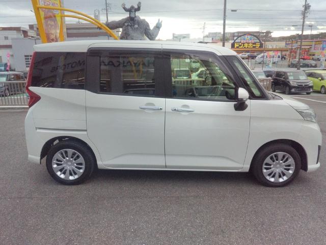 ルーミー Ｇ　Ｓ　衝突被害軽減システム／先進装置スイッチ／オートエアコン／オートライト／ナビ／ラジオ／ＴＶ／Ｂｌｕｅｔｏｏｔｈ／ステアリングリモコン／クルーズコントロール／プッシュスタート／両側パワースライド／ＥＴＣ（4枚目）