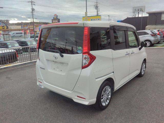 ルーミー Ｇ　Ｓ　衝突被害軽減システム／先進装置スイッチ／オートエアコン／オートライト／ナビ／ラジオ／ＴＶ／Ｂｌｕｅｔｏｏｔｈ／ステアリングリモコン／クルーズコントロール／プッシュスタート／両側パワースライド／ＥＴＣ（5枚目）