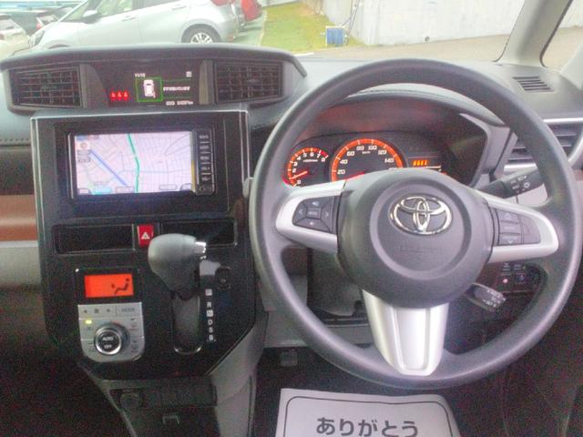 ルーミー Ｇ　Ｓ　衝突被害軽減システム／先進装置スイッチ／オートエアコン／オートライト／ナビ／ラジオ／ＴＶ／Ｂｌｕｅｔｏｏｔｈ／ステアリングリモコン／クルーズコントロール／プッシュスタート／両側パワースライド／ＥＴＣ（15枚目）