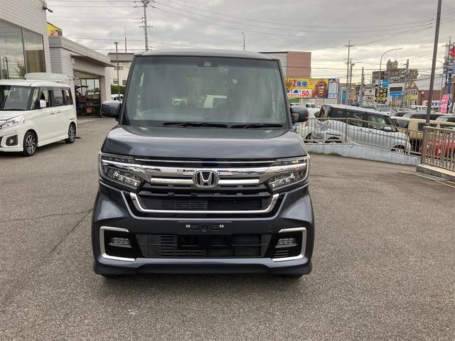 Ｎ－ＢＯＸカスタム Ｌ　衝突軽減システム　スマートエントリー　両側パワースライド　オートライト　バックモニター　オートエアコン　ＬＥＤヘッドライト　ステリモ　クルコン　純正ナビ　フルセグＴＶ　ドラレコ　Ｂｌｕｅｔｏｏｔｈ（2枚目）