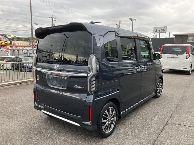 Ｎ－ＢＯＸカスタム Ｌ　衝突軽減システム　スマートエントリー　両側パワースライド　オートライト　バックモニター　オートエアコン　ＬＥＤヘッドライト　ステリモ　クルコン　純正ナビ　フルセグＴＶ　ドラレコ　Ｂｌｕｅｔｏｏｔｈ（5枚目）