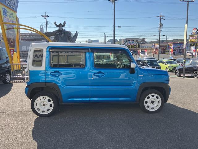 ハスラー ハイブリッドＸターボ　衝突被害軽減システム　キーレス　４ＷＤ　ターボ　プッシュスタート　オートエアコン　オートライト　クルコン　シートヒーター　クルコン　ＬＥＤヘッドライト　オーディオディスプレイ　ＥＴＣ　ドラレコ（4枚目）