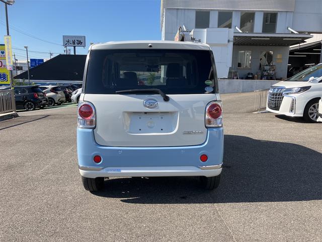 ムーヴキャンバス Ｘリミテッドメイクアップ　ＳＡＩＩＩ　衝突被害軽減システム　スマートエントリー　オートエアコン　オートライト　純正ナビＴＶ　バックモニター　ステリモ　両側電動スライド　プッシュスタート　ＥＴＣ　ＣＤ・ＤＶＤ・ｂｌｕｅｔｏｏｔｈ（6枚目）