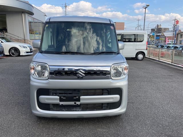 スペーシア ハイブリッドＸ　両側パワースライド　シートヒーター　オートライト　プッシュスタート　スマートキー　サーキュレーター　純正ナビ　ＴＶ　ＦＭ／ＡＭ　ＣＤ／ＤＶＤ　Ｂｌｕｅｔｏｏｔｈ　　ＣＶＴ　オートマ（2枚目）