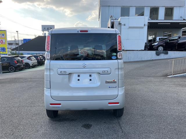 スペーシア ハイブリッドＸ　両側パワースライド　シートヒーター　オートライト　プッシュスタート　スマートキー　サーキュレーター　純正ナビ　ＴＶ　ＦＭ／ＡＭ　ＣＤ／ＤＶＤ　Ｂｌｕｅｔｏｏｔｈ　　ＣＶＴ　オートマ（6枚目）