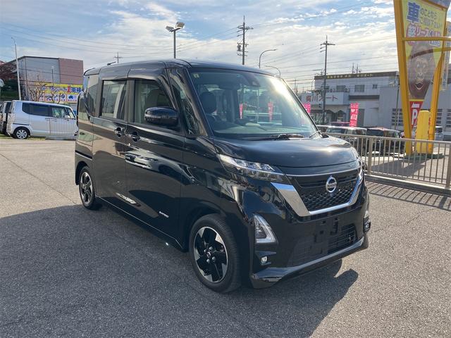 ルークス ハイウェイスター　Ｘ　衝突被害軽減システム　ハンズフリーパワースライド　オートライト　ＬＥＤヘッド／フォグ／デイライト　純正９インチナビ　ＣＤ／ＤＶＤ　Ｂｌｕｅｔｏｏｔｈ　アラウンドビューモニター　ＥＴＣ　アルミホイール（3枚目）