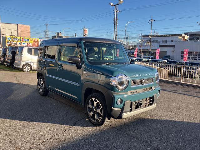 ハスラー ハイブリッドＸ　衝突被害軽減システム　２トーン　ＬＥＤヘッド／フォグ　オートライト　シートヒーター　フルセグナビ　ＣＤ／ＤＶＤ　Ｂｌｕｅｔｏｏｔｈ　バックカメラ　ドライブレコーダー　純正１５アルミ　ＣＶＴ　オートマ（3枚目）