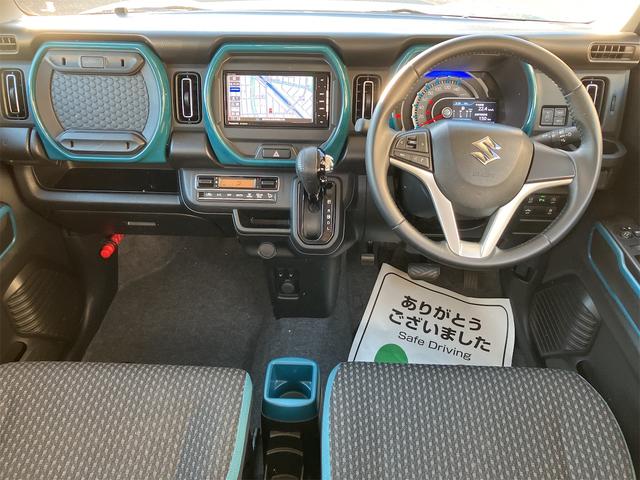 ハスラー ハイブリッドＸ　衝突被害軽減システム　２トーン　ＬＥＤヘッド／フォグ　オートライト　シートヒーター　フルセグナビ　ＣＤ／ＤＶＤ　Ｂｌｕｅｔｏｏｔｈ　バックカメラ　ドライブレコーダー　純正１５アルミ　ＣＶＴ　オートマ（15枚目）