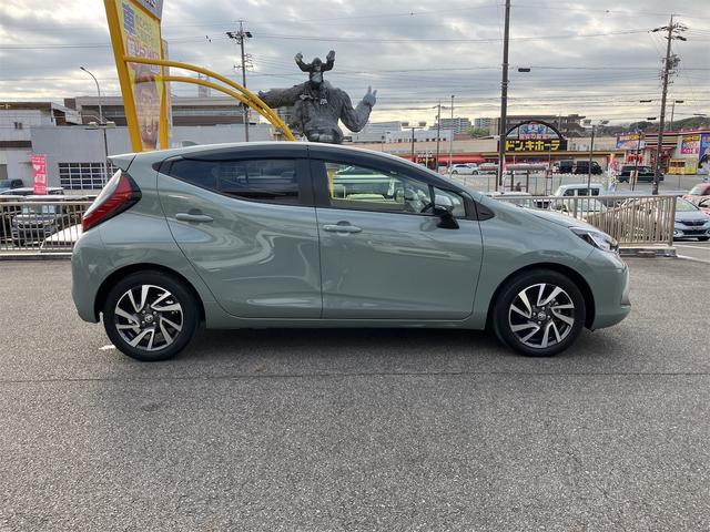 アクア Ｇ　衝突被害軽減システム　オートライト　ＬＥＤライト／フォグ　クルコン　１００Ｖ電源　ＯＰナビ機能付きディスプレイオーディオ　Ｂｌｕｅｔｏｏｔｈ　バックモニター　ドラレコ　ＥＴＣ　純正１６ＡＷ　ＣＶＴ（4枚目）