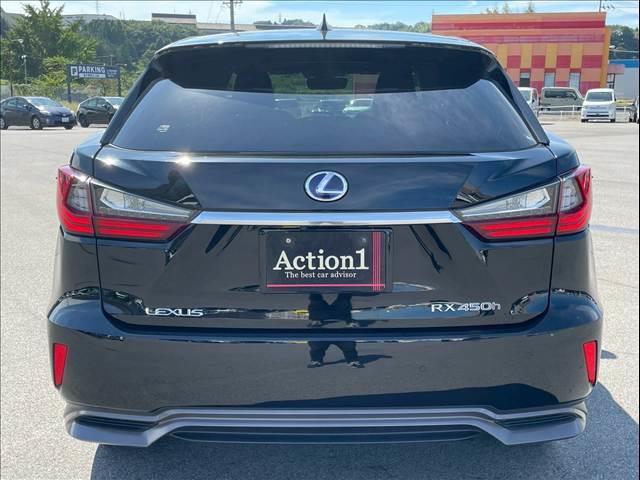 ＲＸ ＲＸ４５０ｈ　Ｆスポーツ　４ＷＤ　サンルーフ　黒革シート　３眼ＬＥＤヘッドライト　ＢＳＭ　レーダークルーズ　シートヒーター／クーラー　ステアリングヒーター　パワーバックドア　クリアランスソナー　パワーシート　純正２０インチＡＷ（19枚目）