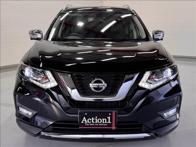 エクストレイル ２０Ｘｉ　プロパイロット　全周囲カメラ　電動トランク　衝突軽減　ＬＥＤヘッド　クリアランスソナー　ルーフレール　ＢＳＭ　電動パーキングブレーキ　インテリジェントルームミラー　カプロンシート　インテリジェントキー（17枚目）