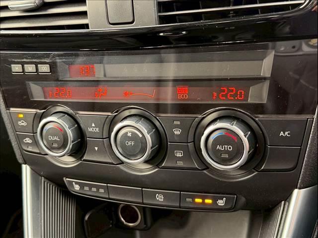 ＣＸ－５ ＸＤ　Ｌパッケージ　黒革　シートヒーター　パワーシート　ＲＶＭ　クルーズコントロール　バックカメラ　サイドカメラ　Ｂｌｕｅｔｏｏｔｈ　フルセグ　ＣＤ／ＤＶＤ再生　スマートキー　プッシュスタート　ＥＴＣ　純正１７ＡＷ（12枚目）