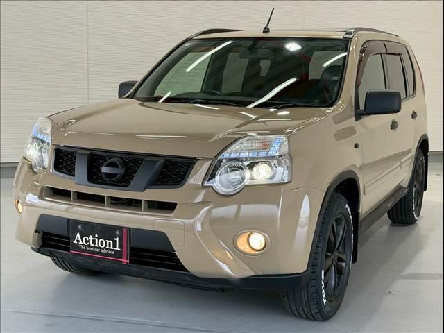 エクストレイル ２０Ｘ　ベージュ　マッドブラック　サンルーフ　シートヒーター　ルーフレール　純正ＨＤＤナビ　バックカメラ　サイドカメラ　ＥＴＣ　インテリジェントキー　純正１７インチＡＷ　カプロンシート　フロントフォグ（34枚目）