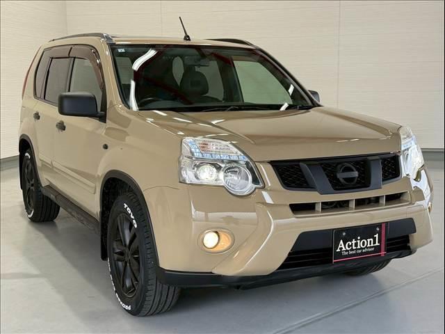 エクストレイル ２０Ｘ　ベージュ　マッドブラック　サンルーフ　シートヒーター　ルーフレール　純正ＨＤＤナビ　バックカメラ　サイドカメラ　ＥＴＣ　インテリジェントキー　純正１７インチＡＷ　カプロンシート　フロントフォグ（35枚目）