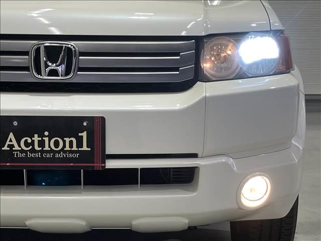 クロスロード ＨＩＤエディション　ケンウッドナビ　Ｂｌｕｅｔｏｏｔｈ　フルセグ　ＣＤ／ＤＶＤ再生　ＥＴＣ　キーレスキー　ＨＩＤヘッドライト　フロントフォグ　純正１７インチＡＷ　３列７人乗り（26枚目）