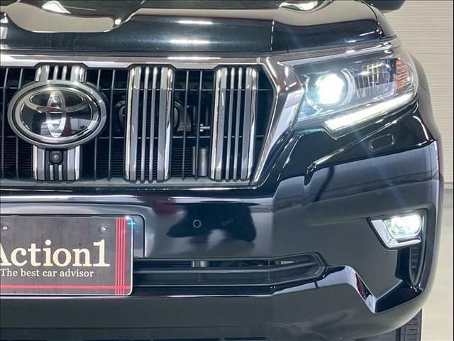 ランドクルーザープラド ＴＸ　Ｌパッケージ　サンルーフ　黒革　全周囲カメラ　ＢＳＭ　レーダークルーズ　シートヒーター／クーラー　オートハイビーム　レーンキープ　衝突軽減　コーナーセンサー　パワーシート　ＬＥＤ　ＵＳＢ　ＥＴＣ　純正１９インチＡＷ（27枚目）