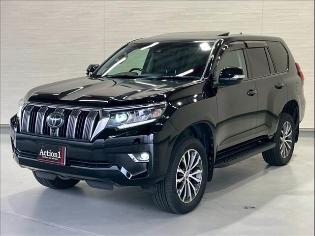 ランドクルーザープラド ＴＸ　Ｌパッケージ　サンルーフ　黒革　全周囲カメラ　ＢＳＭ　レーダークルーズ　シートヒーター／クーラー　オートハイビーム　レーンキープ　衝突軽減　コーナーセンサー　パワーシート　ＬＥＤ　ＵＳＢ　ＥＴＣ　純正１９インチＡＷ（46枚目）