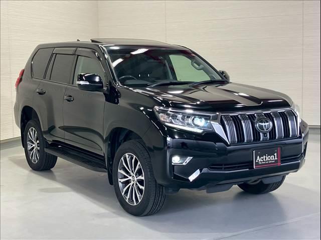 ランドクルーザープラド ＴＸ　Ｌパッケージ　サンルーフ　黒革　全周囲カメラ　ＢＳＭ　レーダークルーズ　シートヒーター／クーラー　オートハイビーム　レーンキープ　衝突軽減　コーナーセンサー　パワーシート　ＬＥＤ　ＵＳＢ　ＥＴＣ　純正１９インチＡＷ（47枚目）