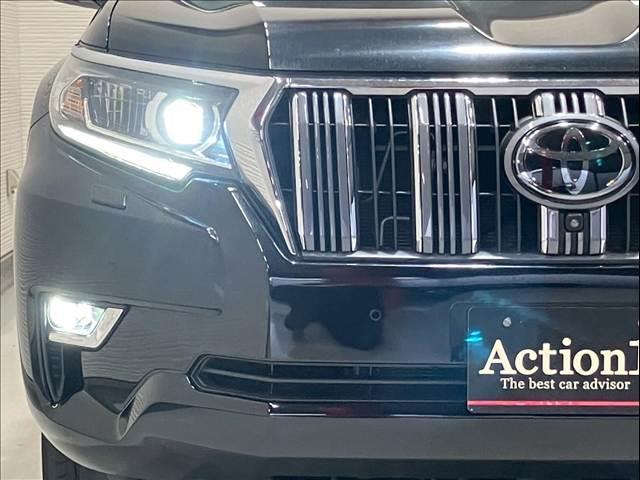 ランドクルーザープラド ＴＸ　Ｌパッケージ　黒革　全周囲カメラ　レーダークルーズ　シートヒーター／クーラー　ルーフレール　コーナーセンサー　パワーシート　ＬＥＤヘッド　オートハイビーム　レーンキープ　衝突軽減　ＵＳＢ　ＥＴＣ　純正１９インチＡＷ（26枚目）