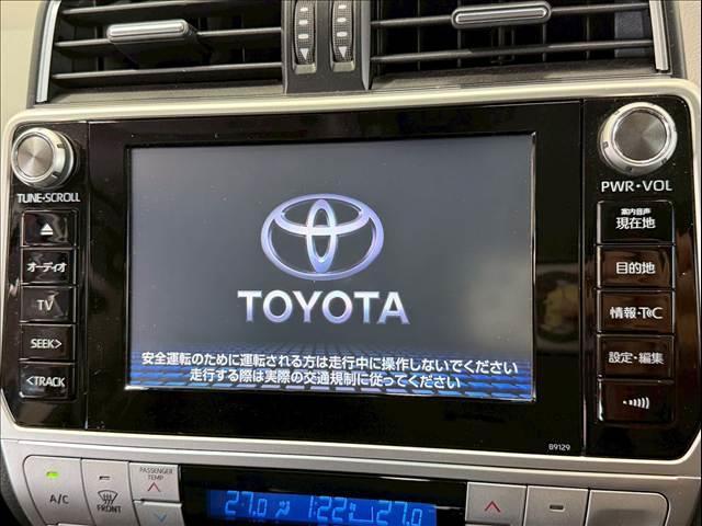 ランドクルーザープラド ＴＸ　Ｌパッケージ　ワンオーナー　黒革　全周囲カメラ　メーカーナビ　レーダークルーズ　シートヒーター／クーラー　コーナーセンサー　センターデフロック　ＬＥＤ　ＥＴＣ　ドライブレコーダー　ＵＳＢポート　純正１９インチＡＷ（3枚目）