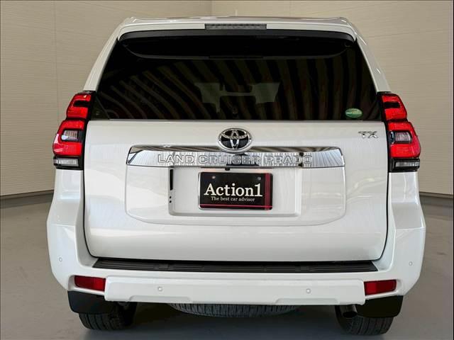 ランドクルーザープラド ＴＸ　Ｌパッケージ　ワンオーナー　黒革　全周囲カメラ　メーカーナビ　レーダークルーズ　シートヒーター／クーラー　コーナーセンサー　センターデフロック　ＬＥＤ　ＥＴＣ　ドライブレコーダー　ＵＳＢポート　純正１９インチＡＷ（72枚目）