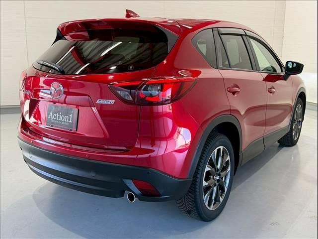 ＣＸ－５ ＸＤ　Ｌパッケージ　黒革　ＢＳＭ　レーダークルーズ　ＬＥＤヘッド　シートヒーター　パワーシート　バックカメラ　サイドカメラ　コーナーセンサー　シートメモリ―　純正ナビ　ＵＳＢポート　ドライブレコーダー　純正１９インチＡＷ（39枚目）