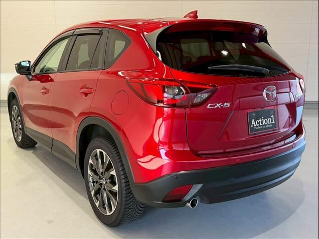 ＣＸ－５ ＸＤ　Ｌパッケージ　黒革　ＢＳＭ　レーダークルーズ　ＬＥＤヘッド　シートヒーター　パワーシート　バックカメラ　サイドカメラ　コーナーセンサー　シートメモリ―　純正ナビ　ＵＳＢポート　ドライブレコーダー　純正１９インチＡＷ（40枚目）